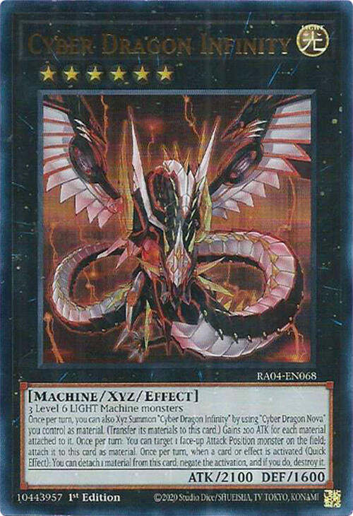 Cyber Dragon Infinity [RA04-EN068] Ultra Rare | Gaming Infinity