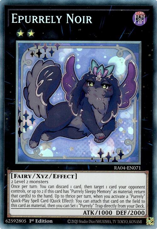 Epurrely Noir [RA04-EN071] Prismatic Collector's Rare | Gaming Infinity