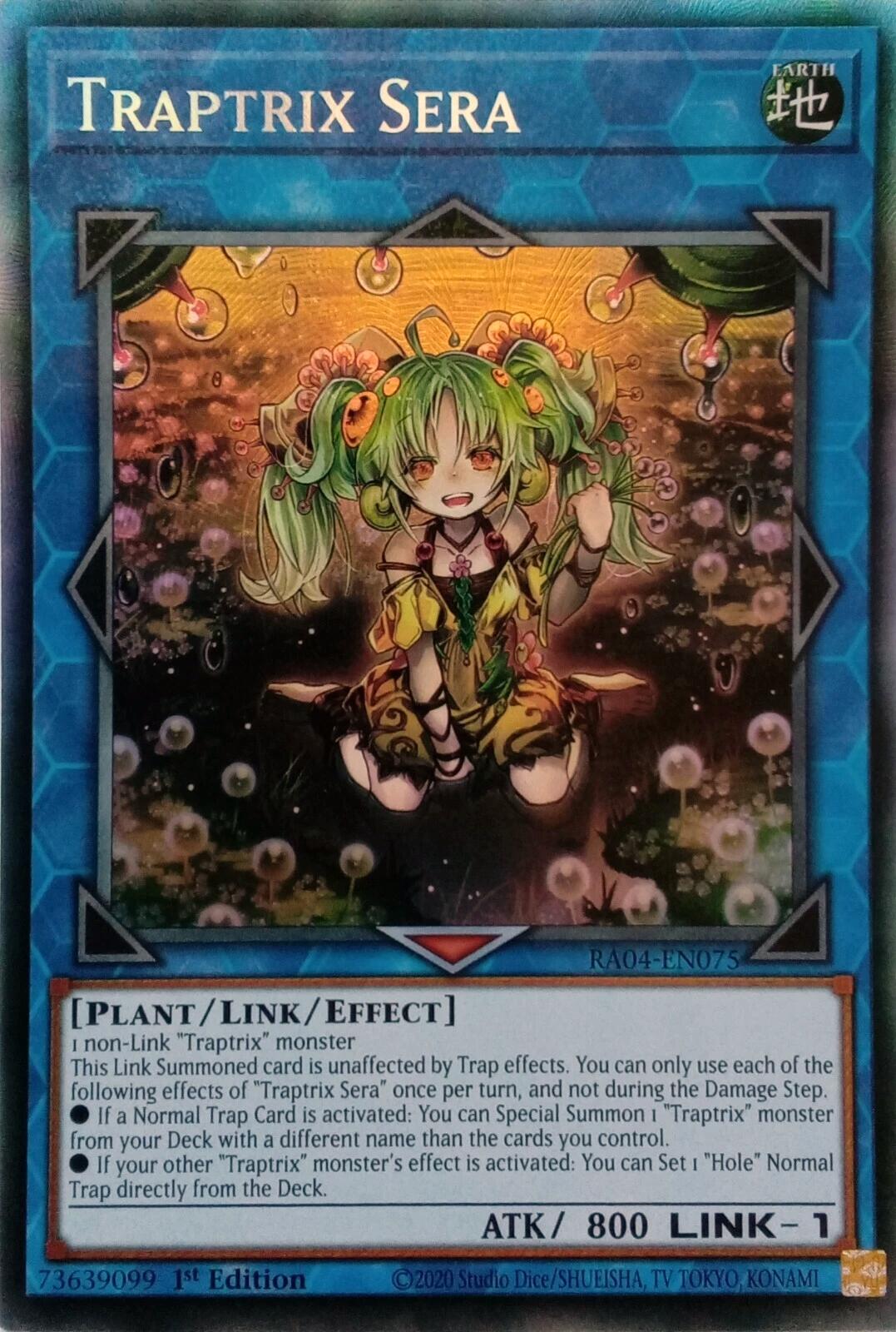 Traptrix Sera [RA04-EN075] Prismatic Collector's Rare | Gaming Infinity