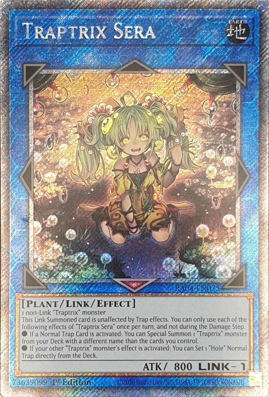 Traptrix Sera [RA04-EN075] Platinum Secret Rare | Gaming Infinity