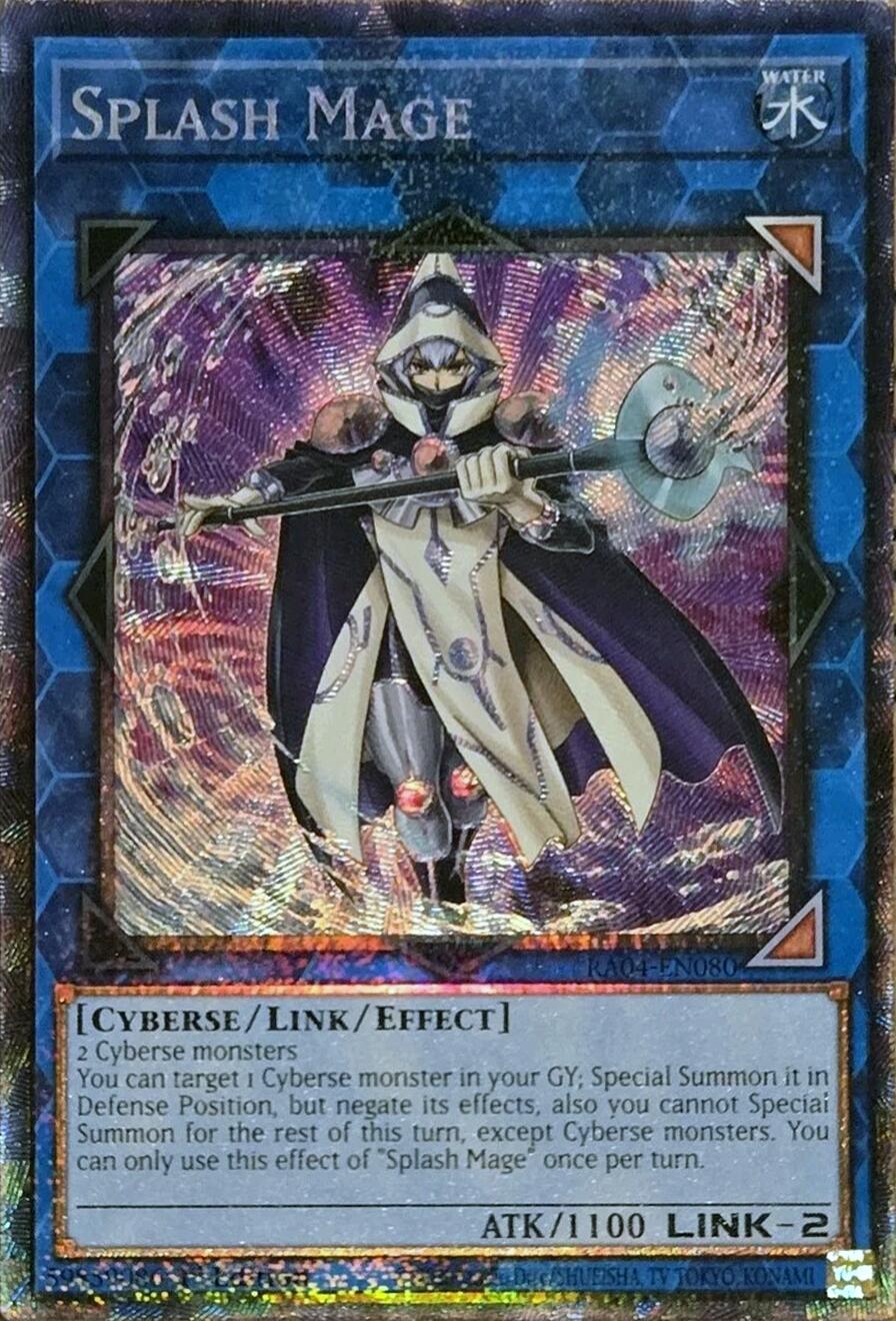 Splash Mage [RA04-EN080] Prismatic Collector's Rare | Gaming Infinity