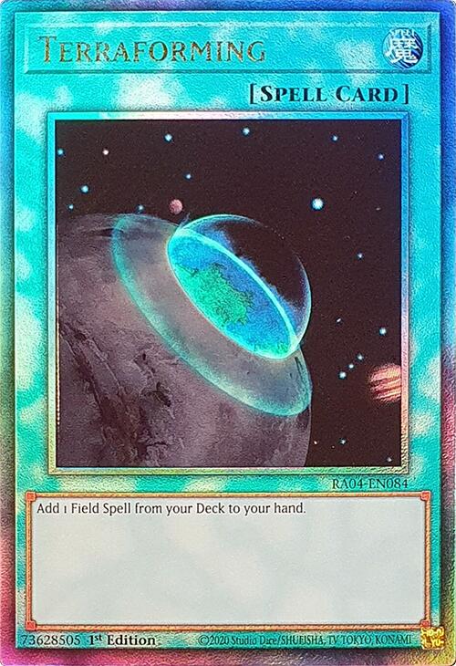 Terraforming [RA04-EN084] Prismatic Ultimate Rare | Gaming Infinity