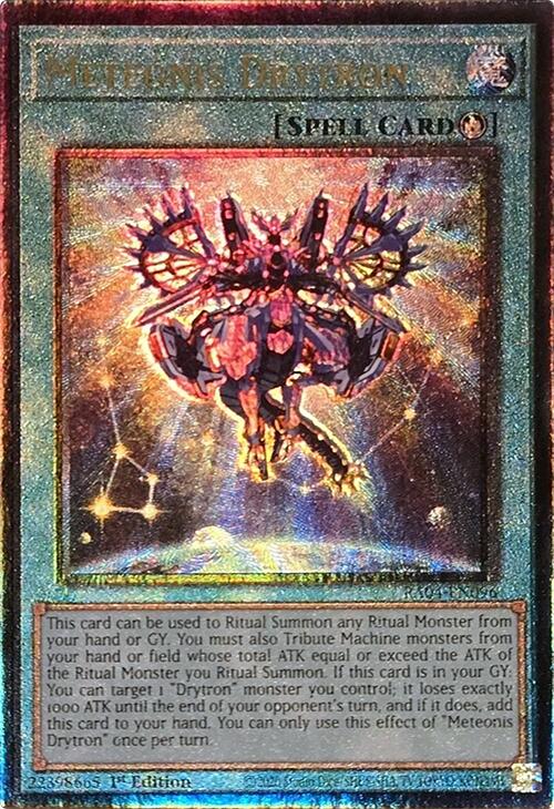 Meteonis Drytron [RA04-EN096] Prismatic Ultimate Rare | Gaming Infinity