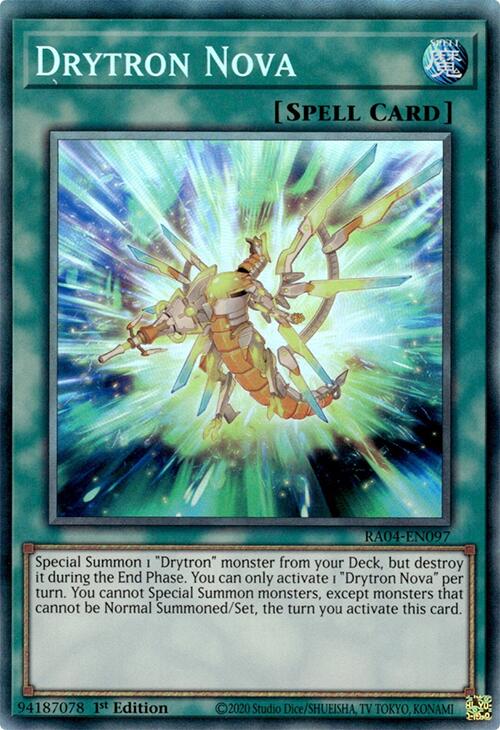 Drytron Nova [RA04-EN097] Prismatic Collector's Rare | Gaming Infinity