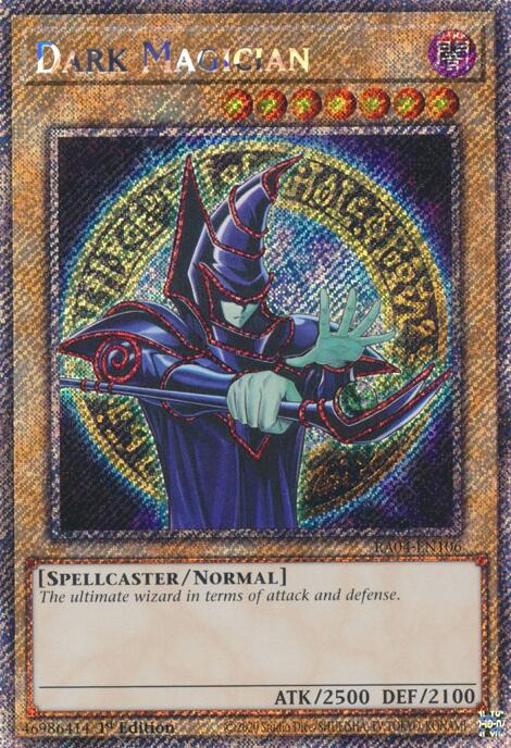 Dark Magician (9th Art) [RA04-EN106] Platinum Secret Rare | Gaming Infinity