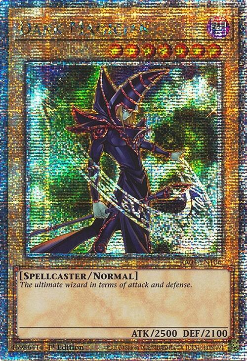 Dark Magician (6th Art) [RA04-EN106] Quarter Century Secret Rare | Gaming Infinity