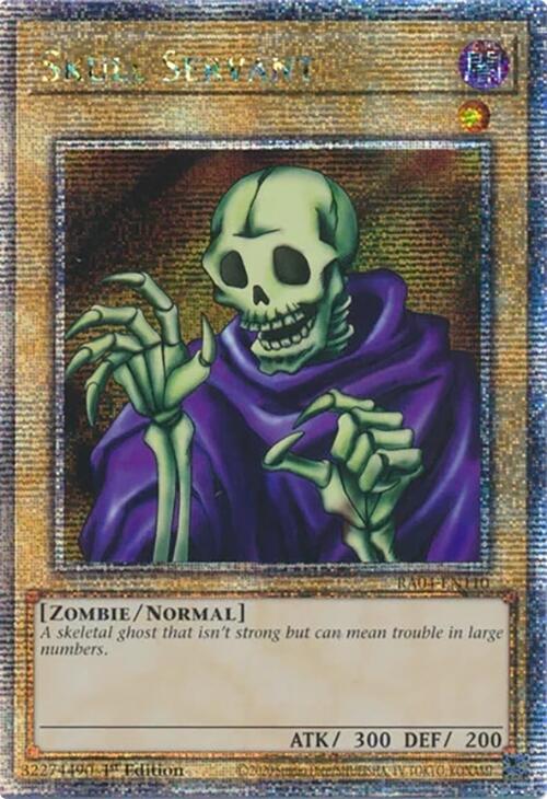Skull Servant [RA04-EN110] Quarter Century Secret Rare | Gaming Infinity