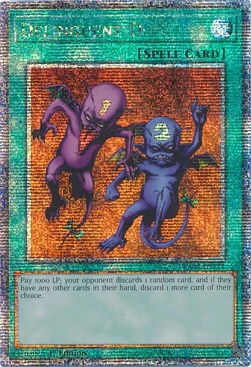 Delinquent Duo [RA04-EN114] Quarter Century Secret Rare | Gaming Infinity