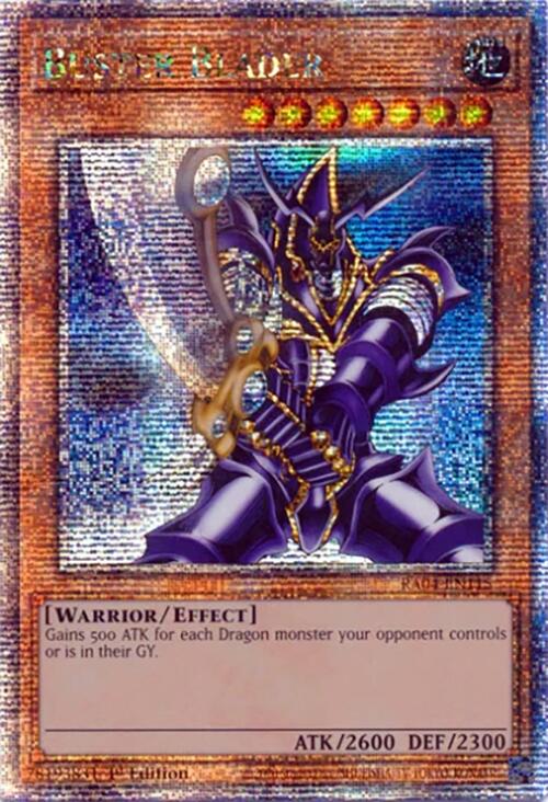 Buster Blader [RA04-EN115] Quarter Century Secret Rare | Gaming Infinity