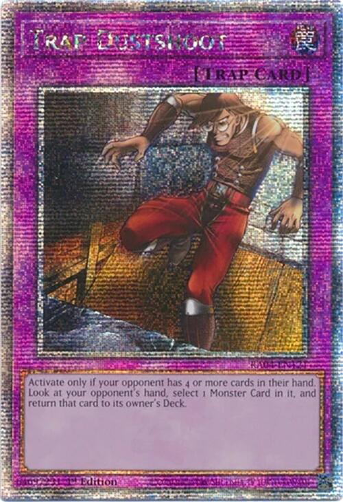 Trap Dustshoot [RA04-EN121] Quarter Century Secret Rare | Gaming Infinity