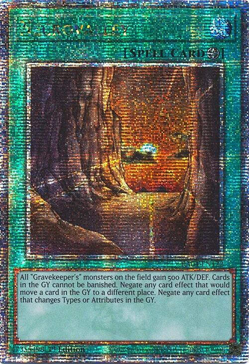 Necrovalley [RA04-EN122] Quarter Century Secret Rare | Gaming Infinity