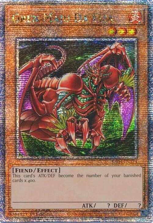 Gren Maju Da Eiza [RA04-EN124] Quarter Century Secret Rare | Gaming Infinity