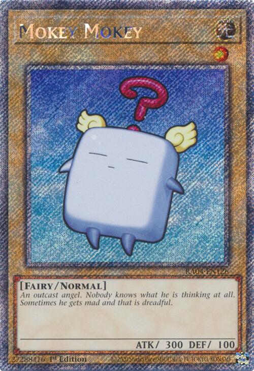Mokey Mokey [RA04-EN126] Platinum Secret Rare | Gaming Infinity