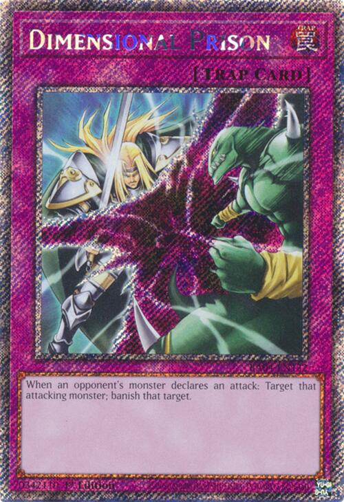 Dimensional Prison [RA04-EN132] Platinum Secret Rare | Gaming Infinity