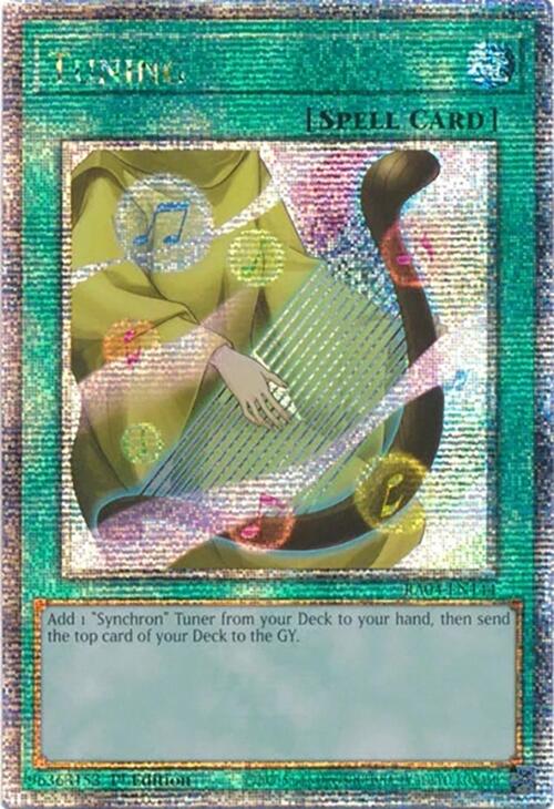 Tuning [RA04-EN144] Quarter Century Secret Rare | Gaming Infinity