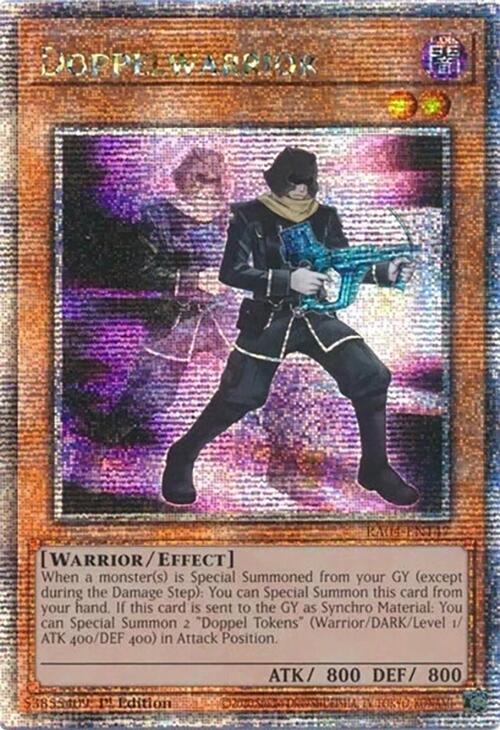 Doppelwarrior [RA04-EN147] Quarter Century Secret Rare | Gaming Infinity