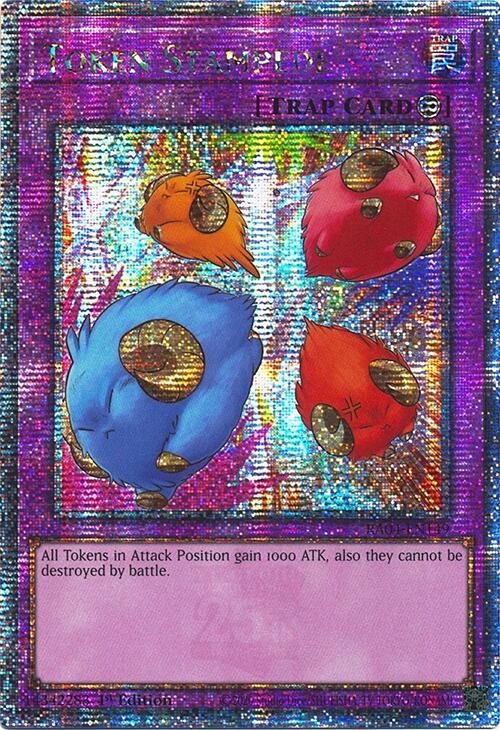 Token Stampede [RA04-EN149] Quarter Century Secret Rare | Gaming Infinity
