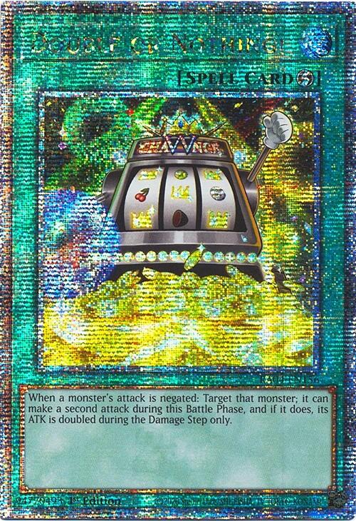 Double or Nothing! [RA04-EN156] Quarter Century Secret Rare | Gaming Infinity