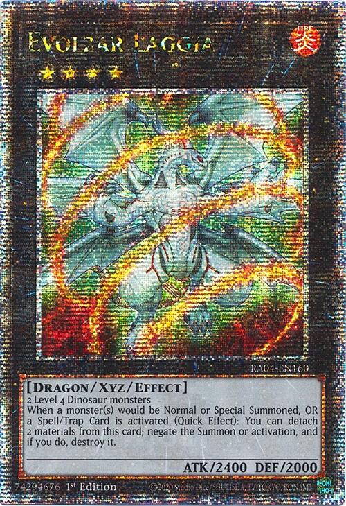 Evolzar Laggia [RA04-EN160] Quarter Century Secret Rare | Gaming Infinity
