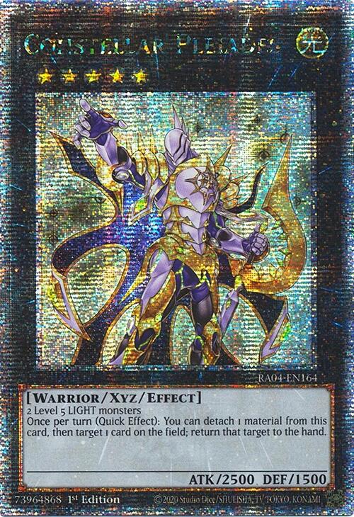 Constellar Pleiades [RA04-EN164] Quarter Century Secret Rare | Gaming Infinity