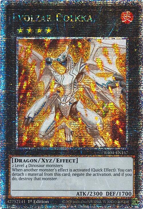 Evolzar Dolkka [RA04-EN167] Quarter Century Secret Rare | Gaming Infinity