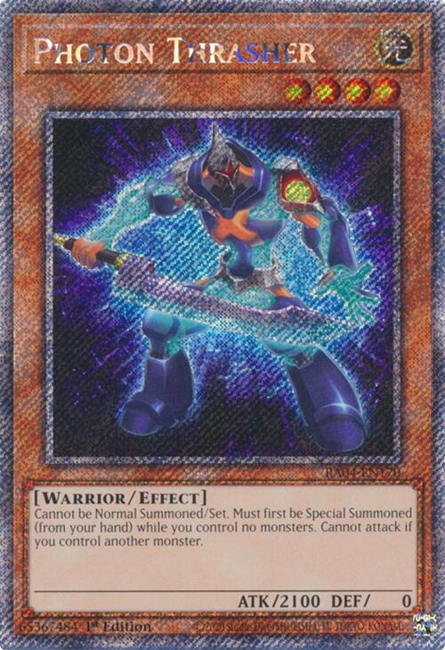 Photon Thrasher [RA04-EN170] Platinum Secret Rare | Gaming Infinity
