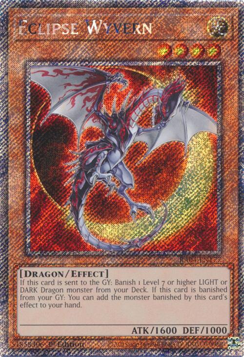 Eclipse Wyvern [RA04-EN177] Platinum Secret Rare | Gaming Infinity