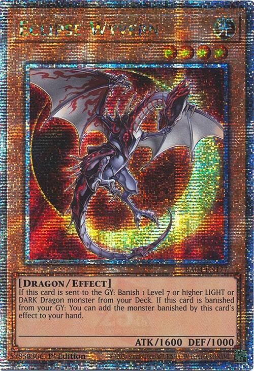 Eclipse Wyvern [RA04-EN177] Quarter Century Secret Rare | Gaming Infinity