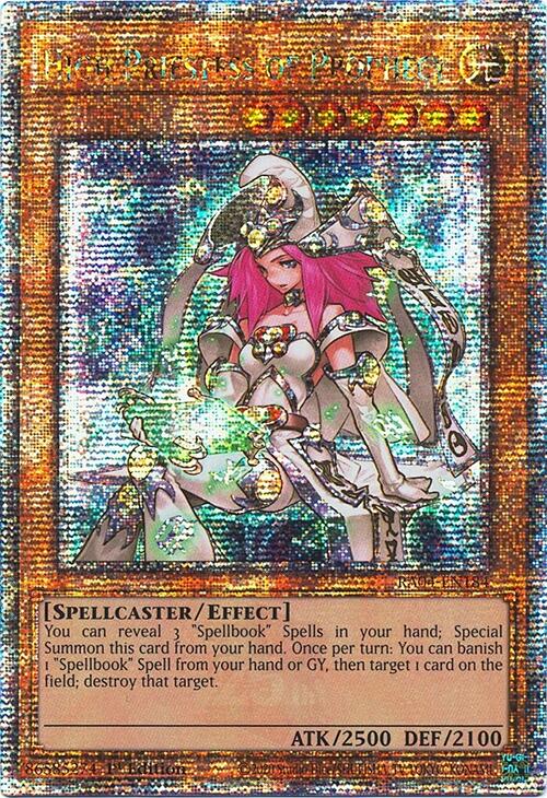 High Priestess of Prophecy [RA04-EN184] Quarter Century Secret Rare | Gaming Infinity