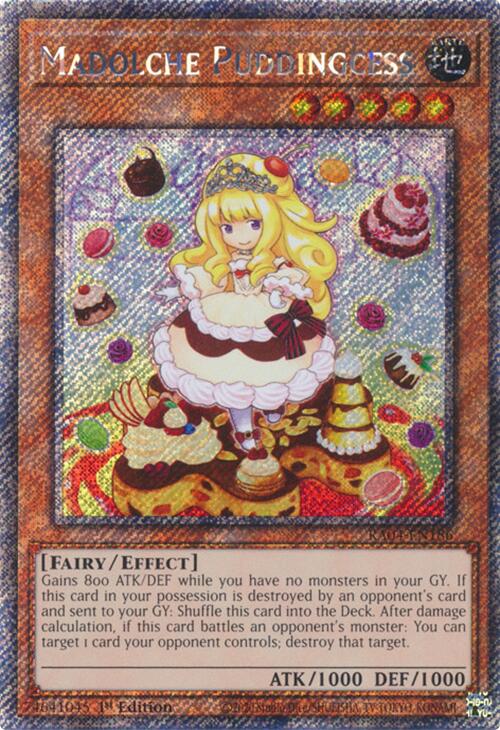 Madolche Puddingcess [RA04-EN186] Platinum Secret Rare | Gaming Infinity