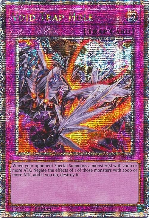 Void Trap Hole [RA04-EN190] Quarter Century Secret Rare | Gaming Infinity