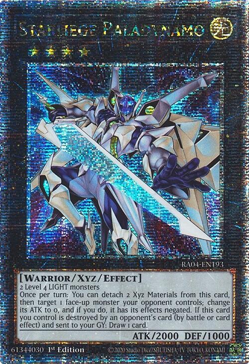 Starliege Paladynamo [RA04-EN193] Quarter Century Secret Rare | Gaming Infinity