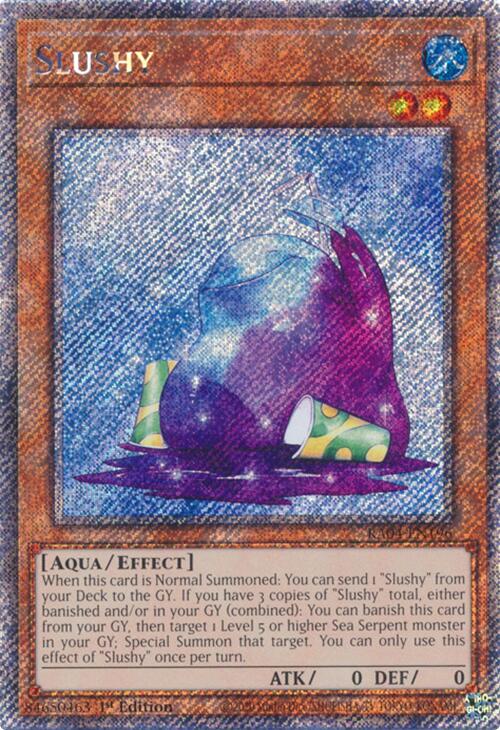 Slushy [RA04-EN196] Platinum Secret Rare | Gaming Infinity
