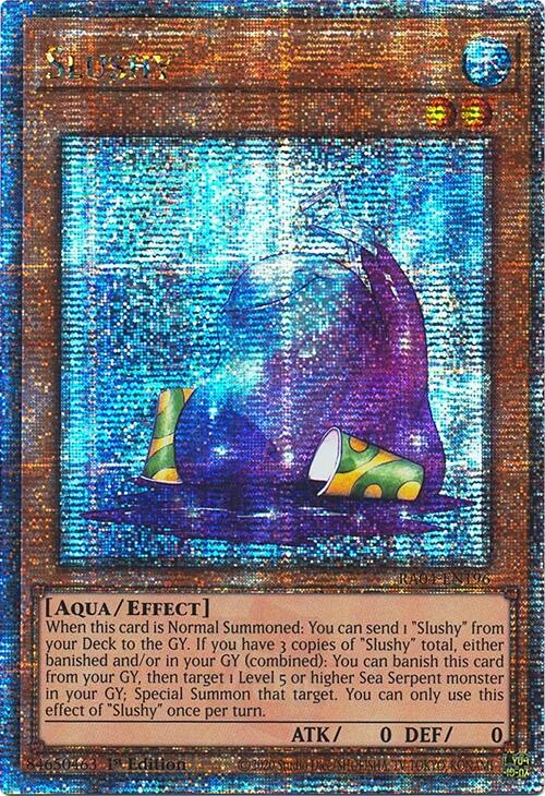 Slushy [RA04-EN196] Quarter Century Secret Rare | Gaming Infinity