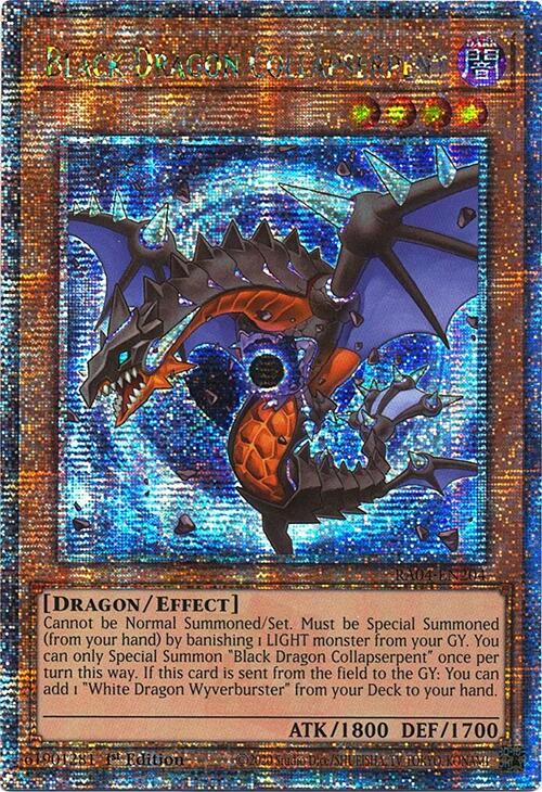 Black Dragon Collapserpent [RA04-EN204] Quarter Century Secret Rare | Gaming Infinity