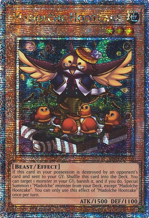 Madolche Hootcake [RA04-EN206] Quarter Century Secret Rare | Gaming Infinity