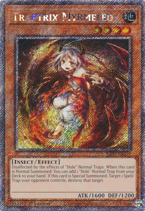 Traptrix Myrmeleo [RA04-EN210] Platinum Secret Rare | Gaming Infinity