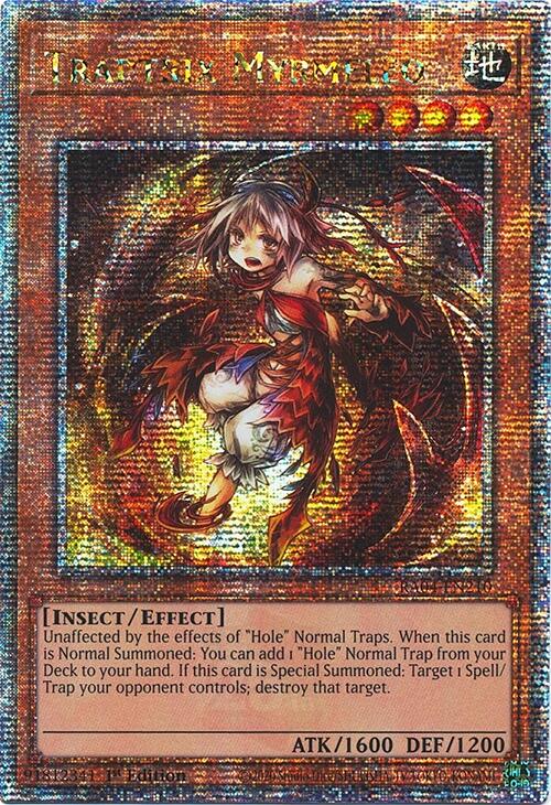 Traptrix Myrmeleo [RA04-EN210] Quarter Century Secret Rare | Gaming Infinity