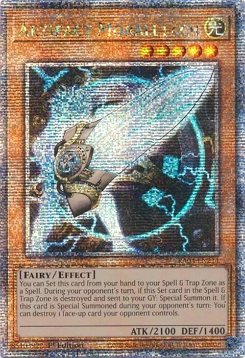 Artifact Moralltach [RA04-EN214] Quarter Century Secret Rare | Gaming Infinity