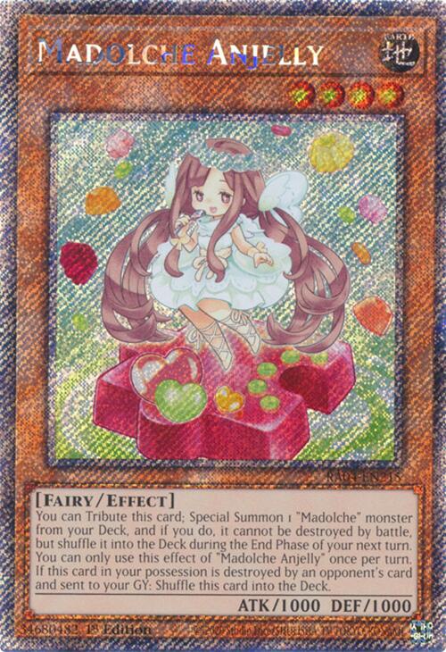 Madolche Anjelly [RA04-EN215] Platinum Secret Rare | Gaming Infinity