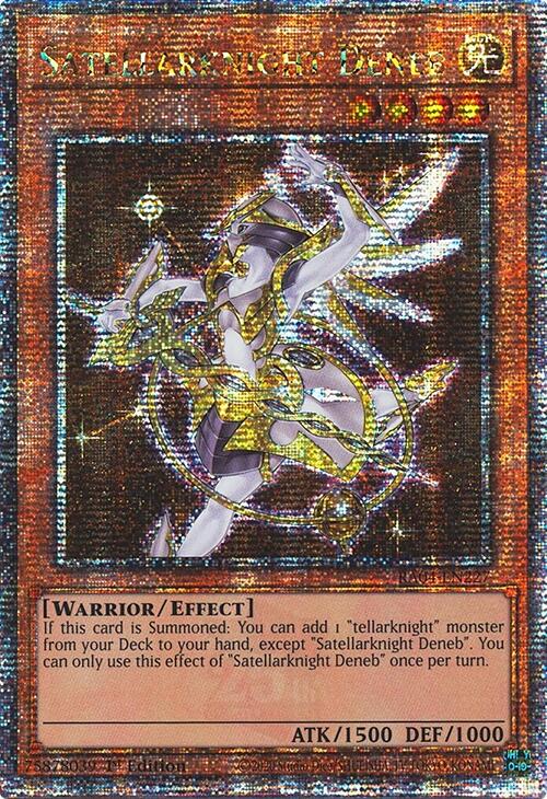 Satellarknight Deneb [RA04-EN227] Quarter Century Secret Rare | Gaming Infinity