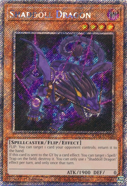 Shaddoll Dragon [RA04-EN228] Platinum Secret Rare | Gaming Infinity