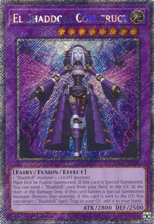 El Shaddoll Construct [RA04-EN229] Platinum Secret Rare | Gaming Infinity