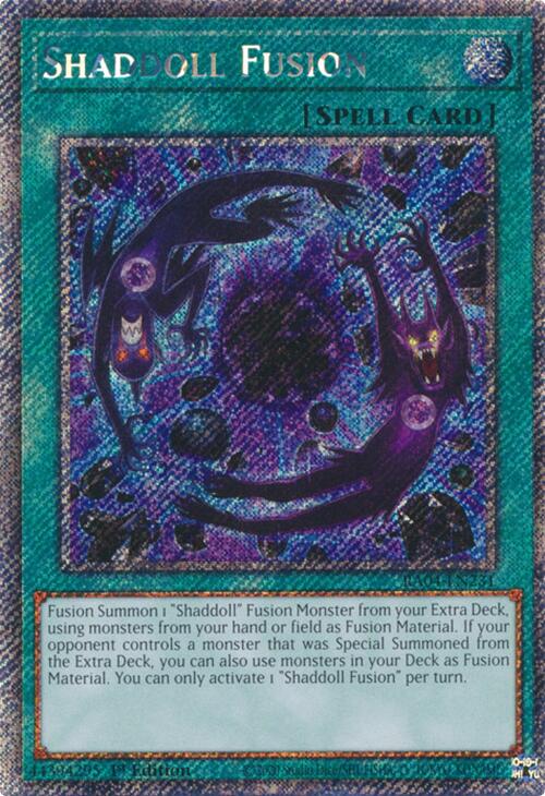 Shaddoll Fusion [RA04-EN231] Platinum Secret Rare | Gaming Infinity