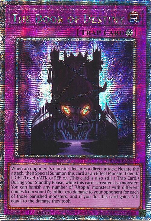 The Door of Destiny [RA04-EN240] Quarter Century Secret Rare | Gaming Infinity