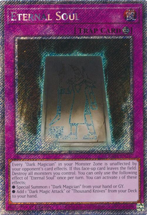 Eternal Soul [RA04-EN247] Platinum Secret Rare | Gaming Infinity