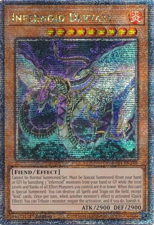 Infernoid Devyaty [RA04-EN248] Quarter Century Secret Rare | Gaming Infinity