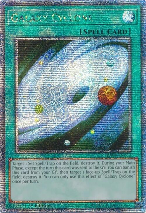 Galaxy Cyclone [RA04-EN250] Quarter Century Secret Rare | Gaming Infinity