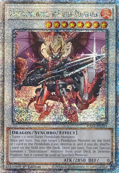 Ignister Prominence, the Blasting Dracoslayer [RA04-EN253] Quarter Century Secret Rare | Gaming Infinity