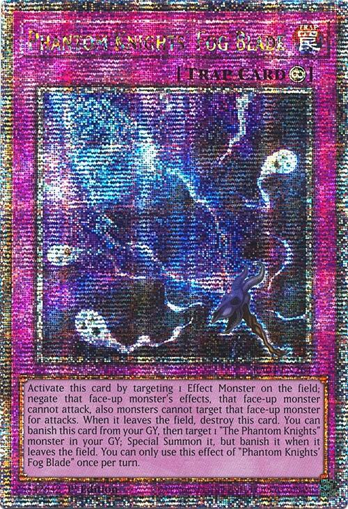 Phantom Knights' Fog Blade [RA04-EN264] Quarter Century Secret Rare | Gaming Infinity